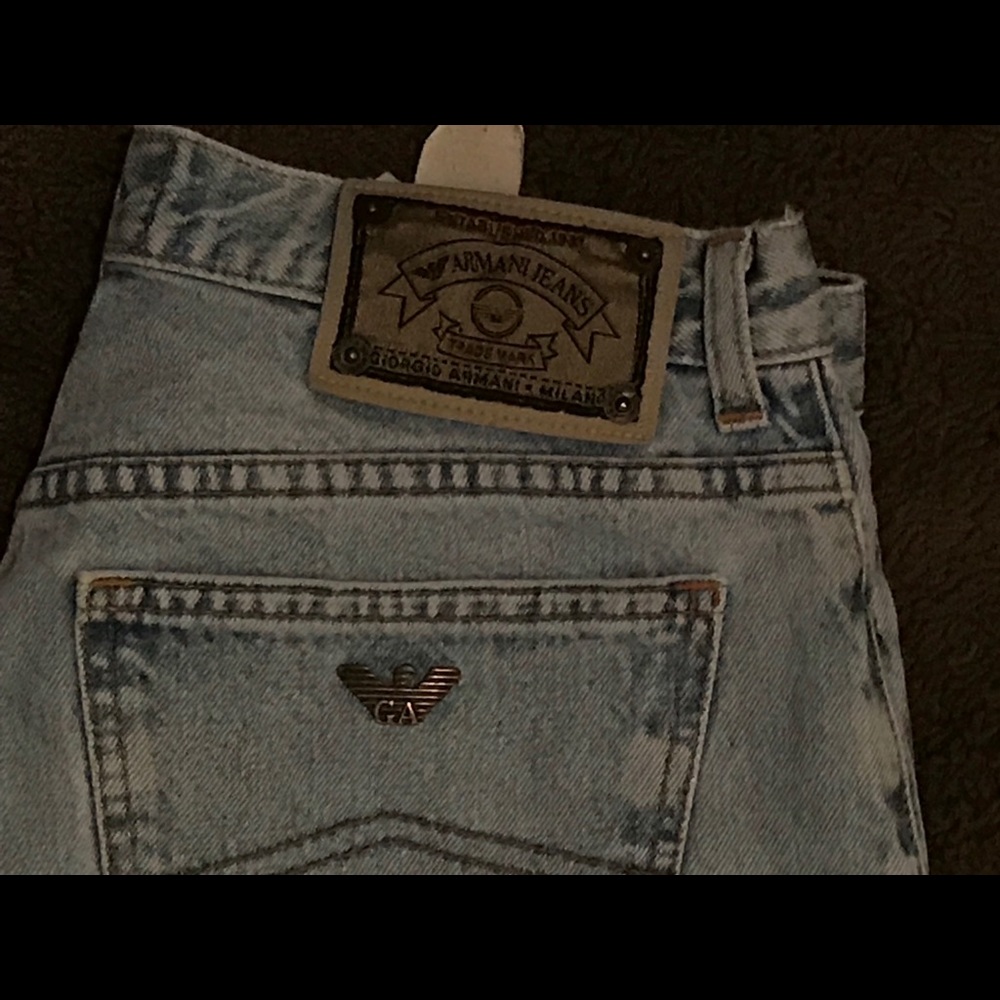 Giorgio Armani nice faded jeans
